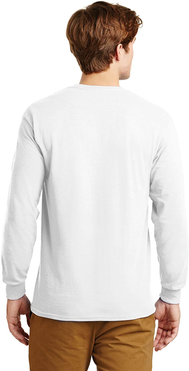 Gildan Men's Ultra Cotton Long Sleeve T-Shirt, Style G2400