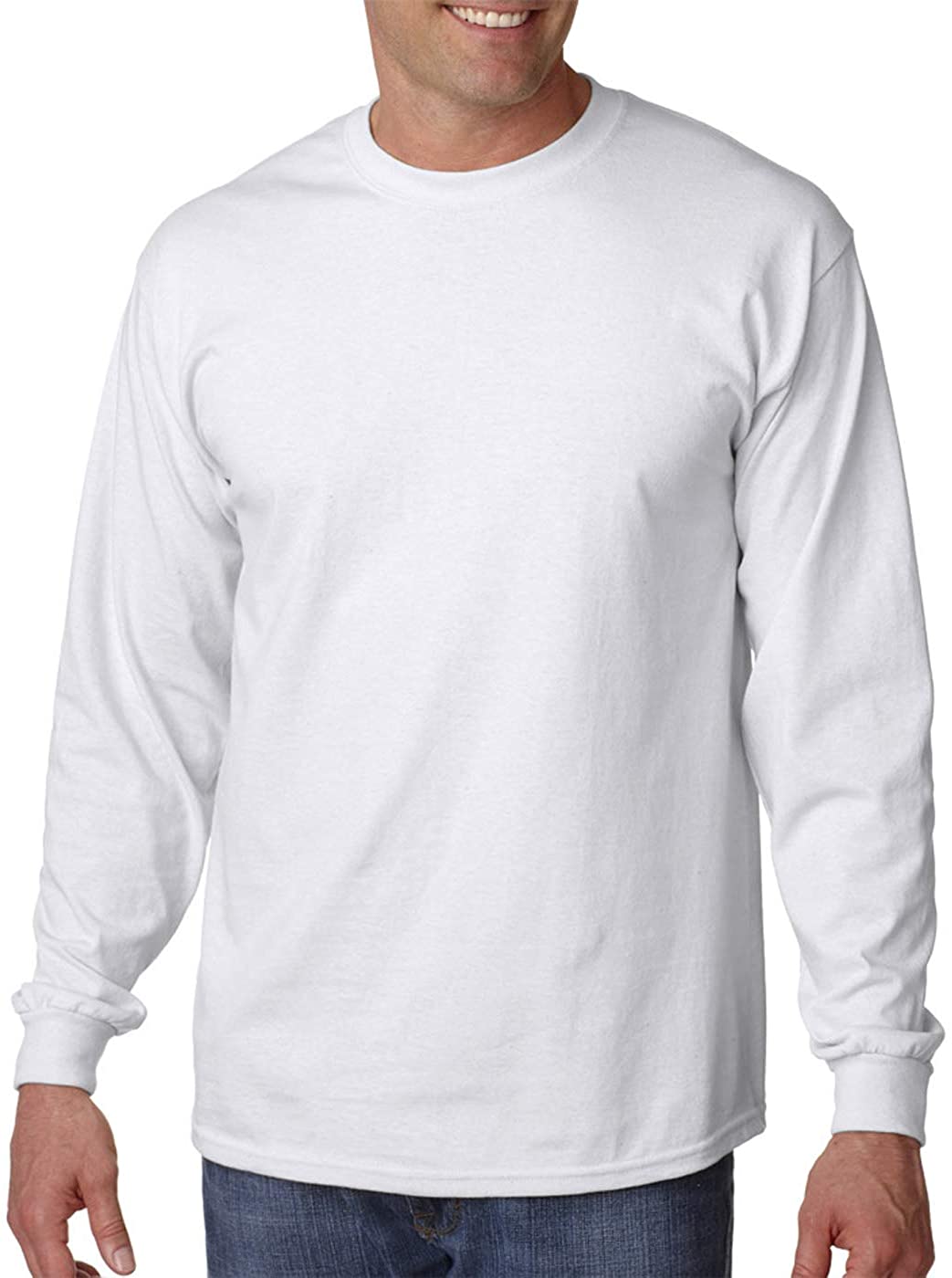 Gildan Men's Ultra Cotton Long Sleeve T-Shirt, Style G2400