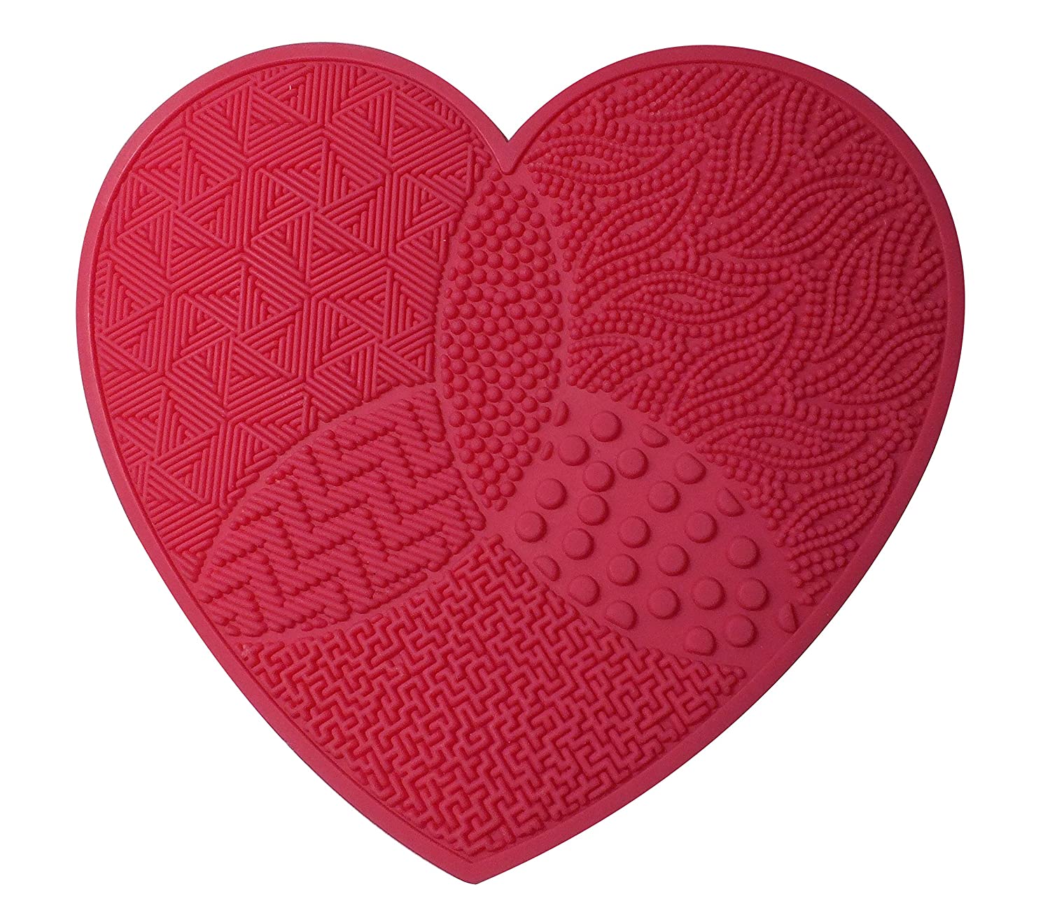 LARGE Brush Cleaning Mat, Makeup Brush Cleaning Mat, Silicone Makeup Cleaning Brush Scrubber Mat Por