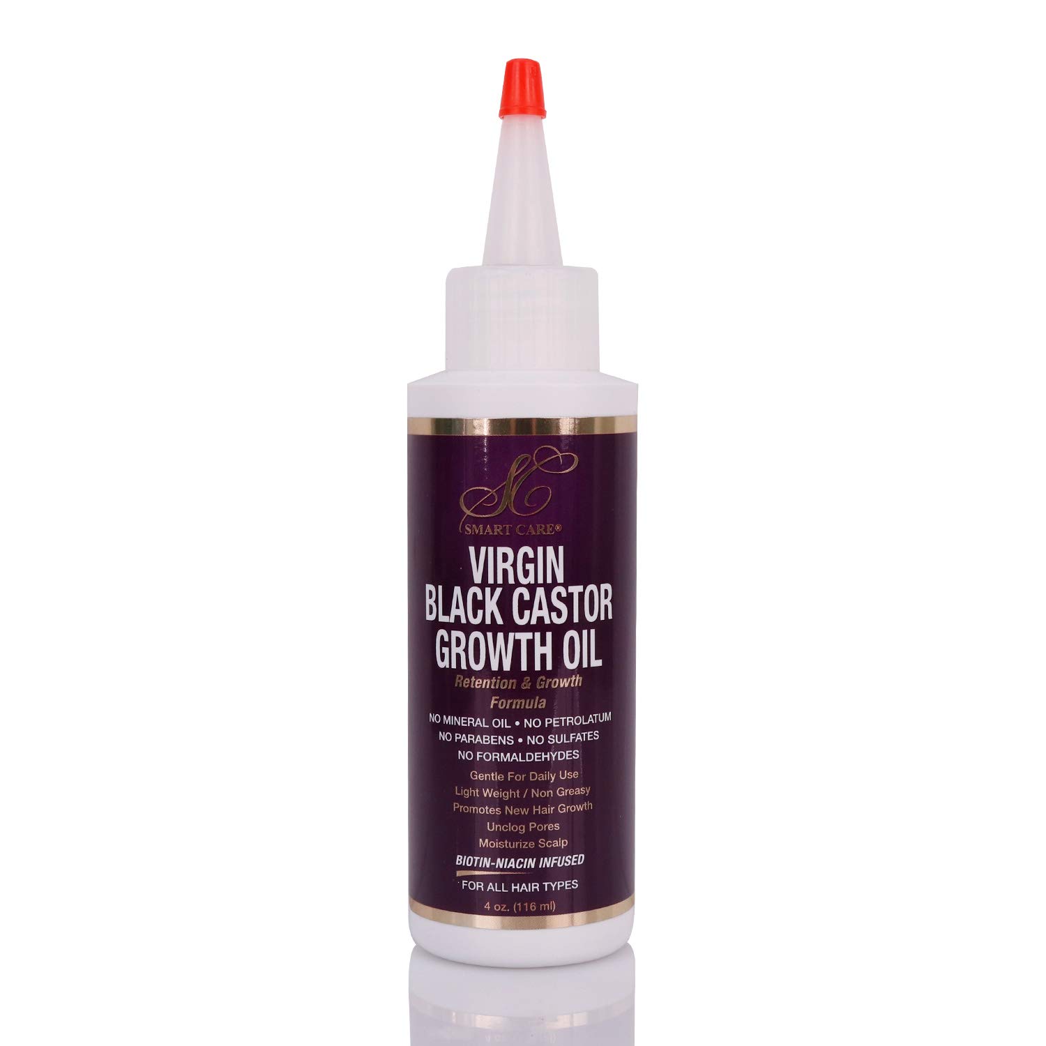 Smart Care Virgin Growth Oil Retention & Growth Formula Wild Growth (1 PACK, Black Castor)