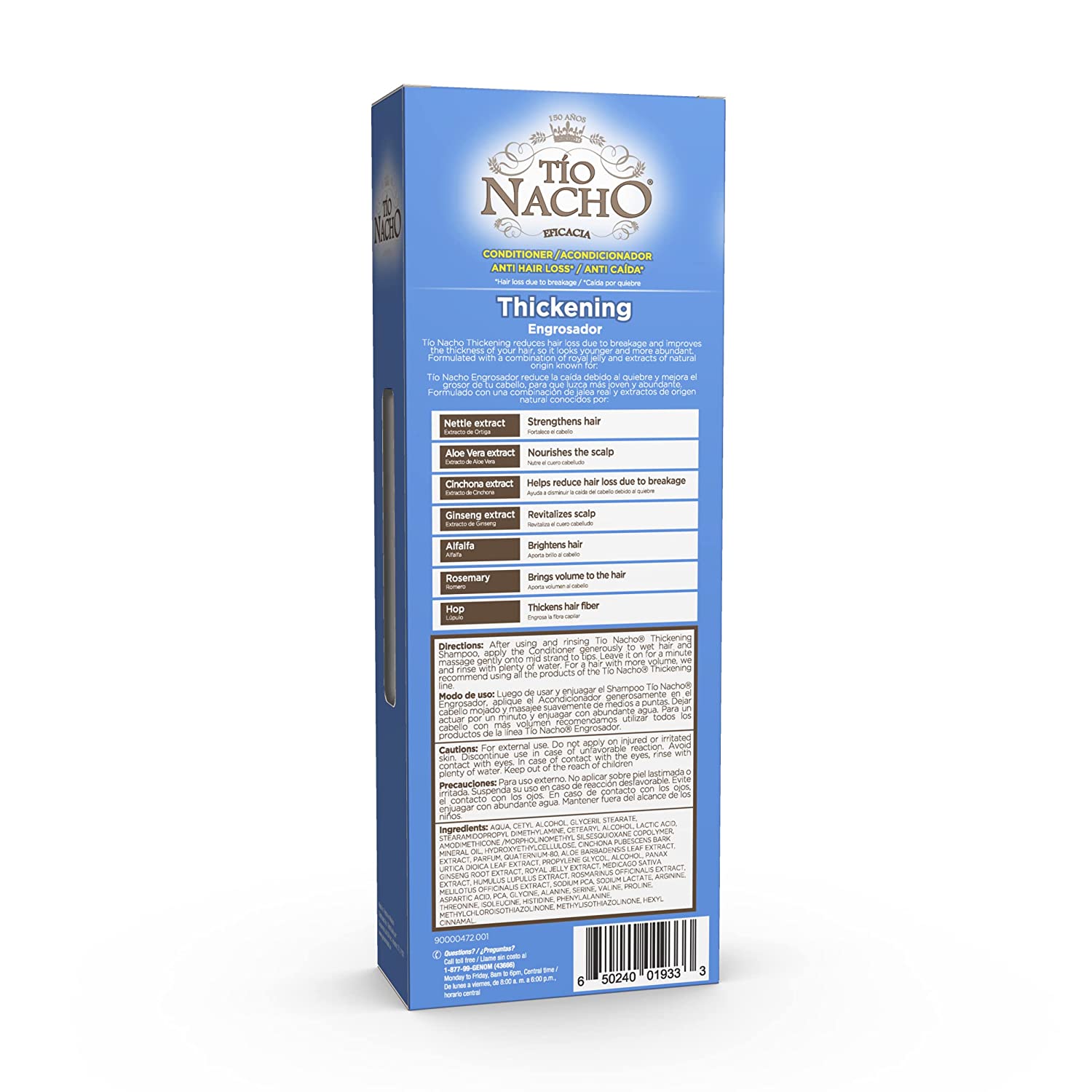 TIO NACHO Volume Filler Conditioner Value Pack, 14 Fl Oz (Pack of 3)