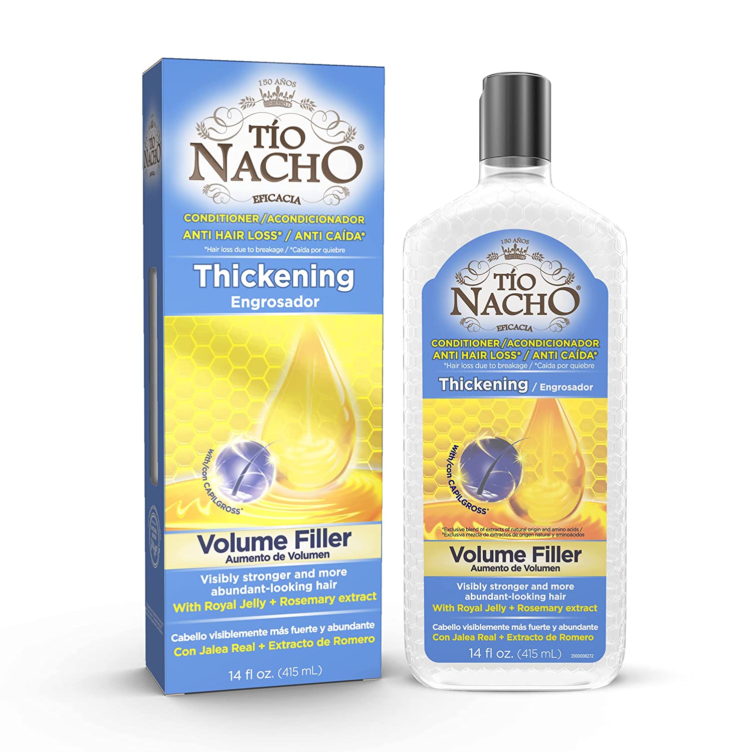 TIO NACHO Volume Filler Conditioner Value Pack, 14 Fl Oz (Pack of 3)