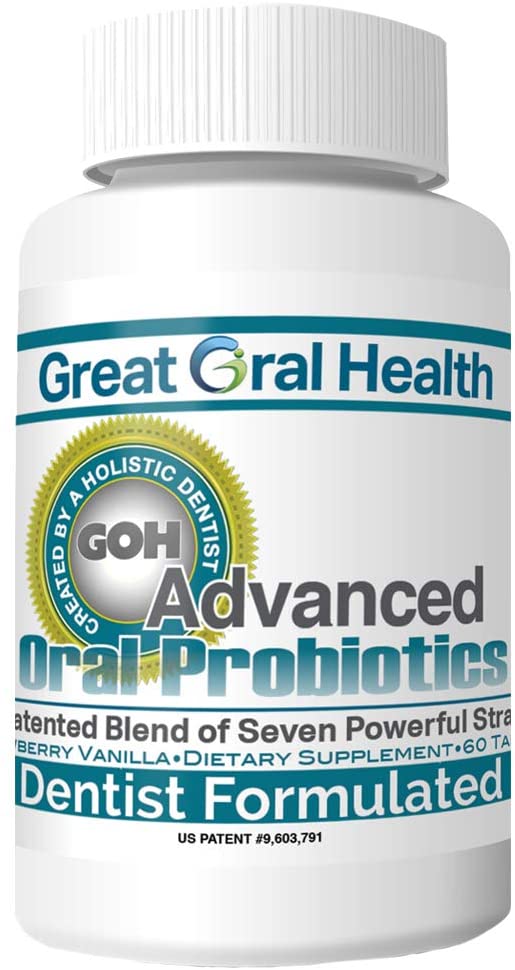 Chewable Oral Probiotics for Mouth — Oral Probiotic — Gum Disease Gingivitis & Bad Breath Treatm