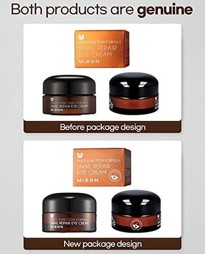 Eye Cream Moisturizer with 80% Snail Extract 0.84 Oz, Natural Eye Cream Treatment for Wrinkles, Crow