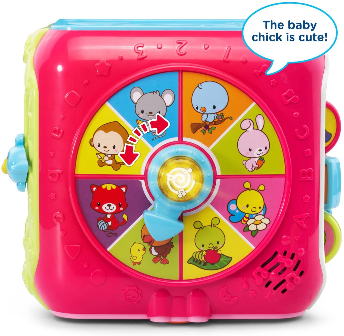 VTech Sort and Discovery Activity Cube (Frustration Free Packaging), Pink