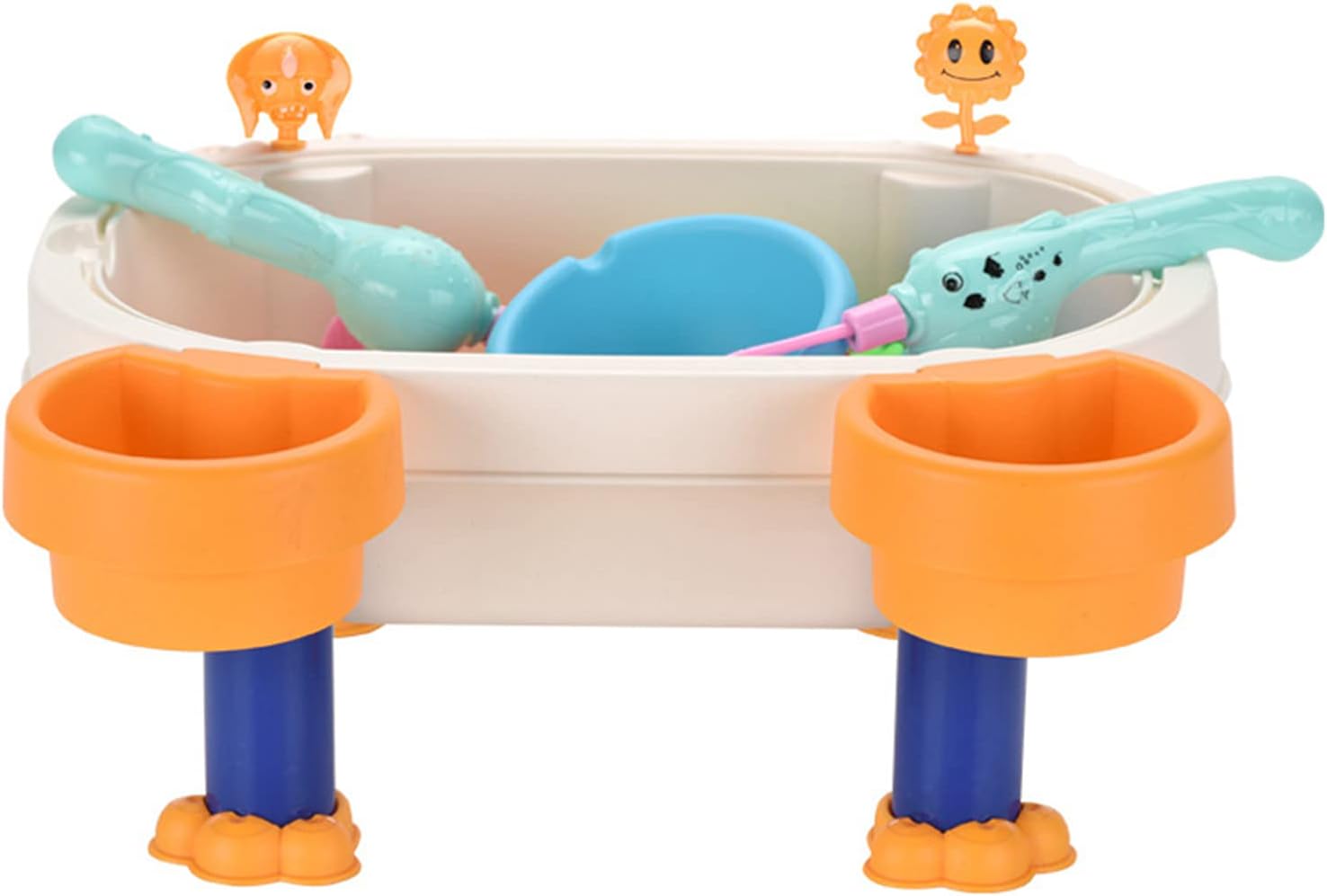 Yiju Funny Fishing Table Toys Colourful Magnetic Fish Plate Board Game Playing Table Early Education