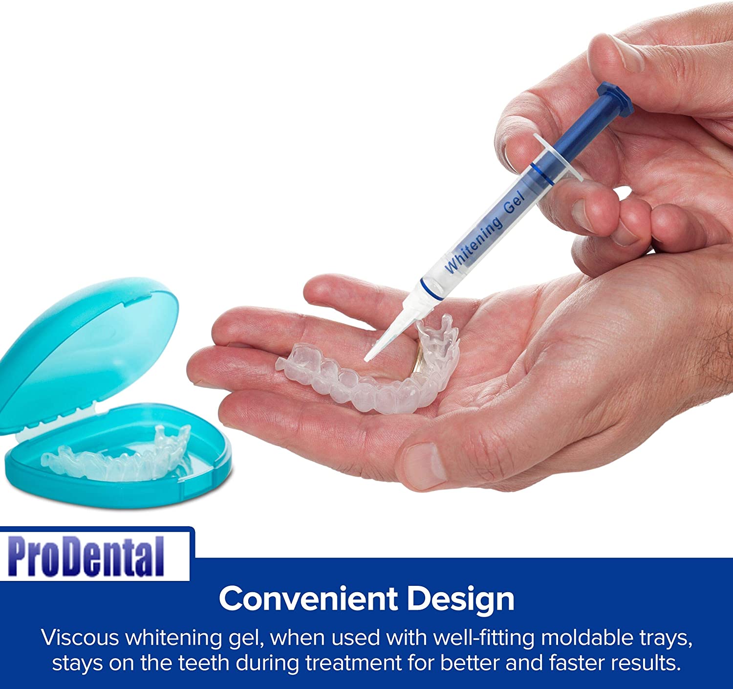 ProDental Teeth Whitening Gel Syringe Refill 10 Pack | 35% Carbamide Peroxide - 60 Treatments | Fast