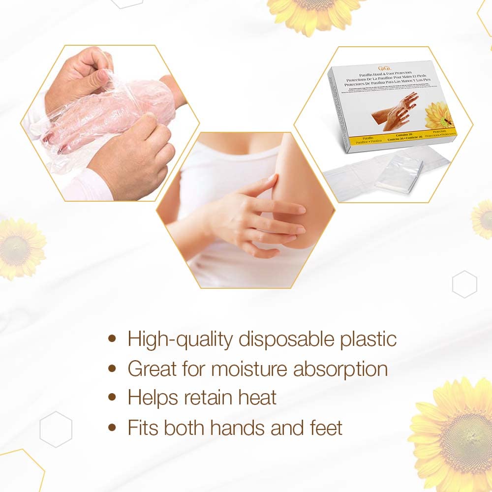 GiGi Hand and Foot Paraffin Liners/Protectors
