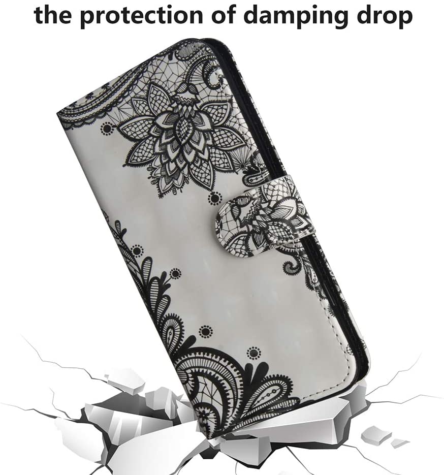 Samsung Galaxy S10 5G Cover Case, Shock-Absorption Flip PU Leather Wallet Notebook Case with Strong 