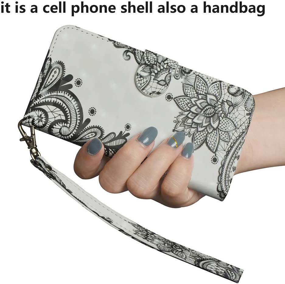 Samsung Galaxy S10 5G Cover Case, Shock-Absorption Flip PU Leather Wallet Notebook Case with Strong 