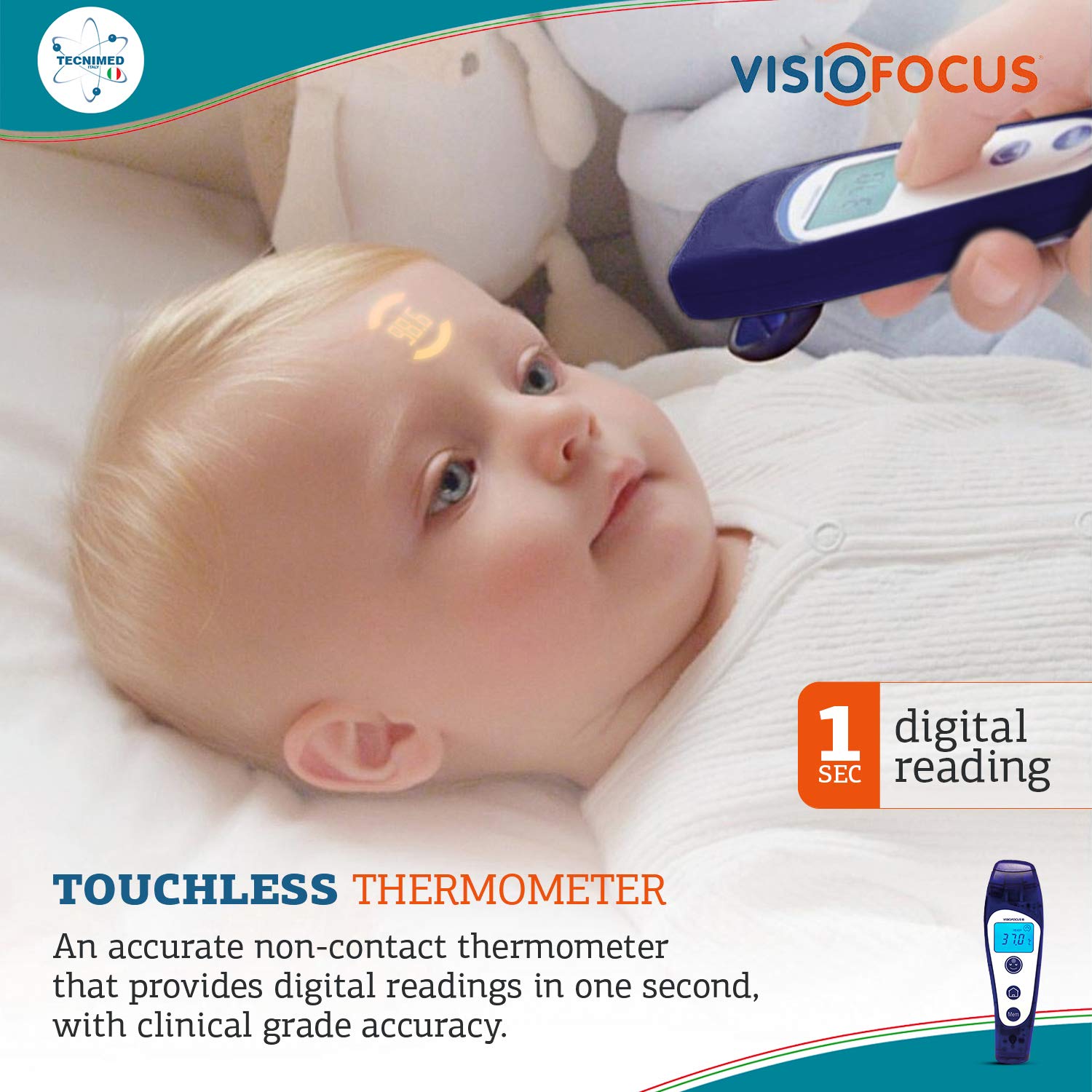 VisioFocus PRO Touch Free Thermometer