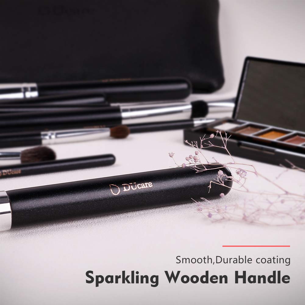 DUcare Makeup Brush Set with Case,Premium Synthetic Makeup Brushes 12 Piece Hairs Kabuki Foundation 