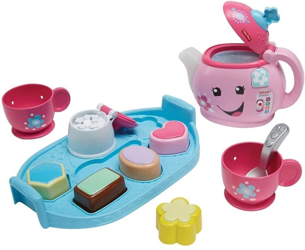 Fisher-Price Laugh & Learn Sweet Manners Tea Set, Brown/A