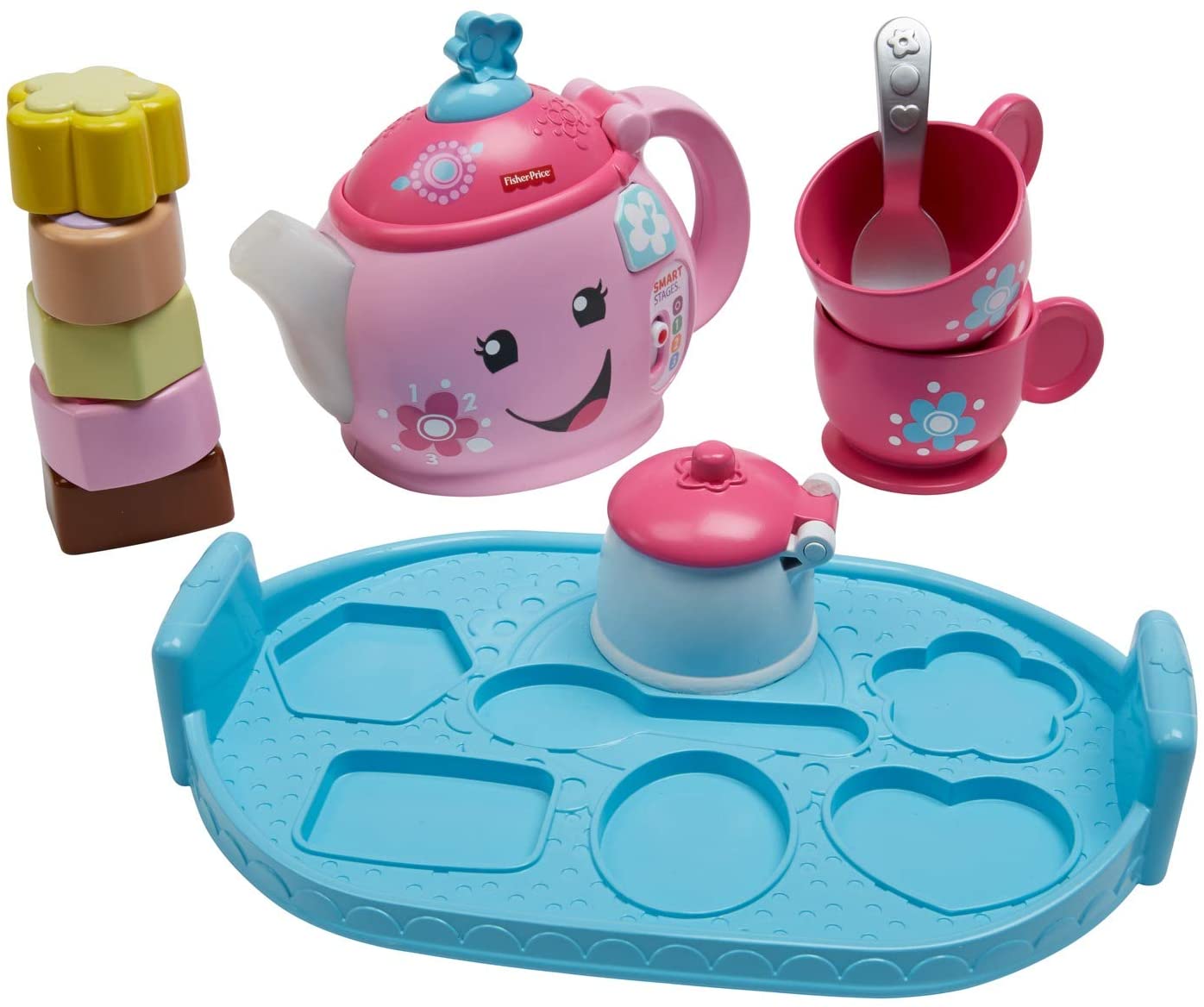 Fisher-Price Laugh & Learn Sweet Manners Tea Set, Brown/A