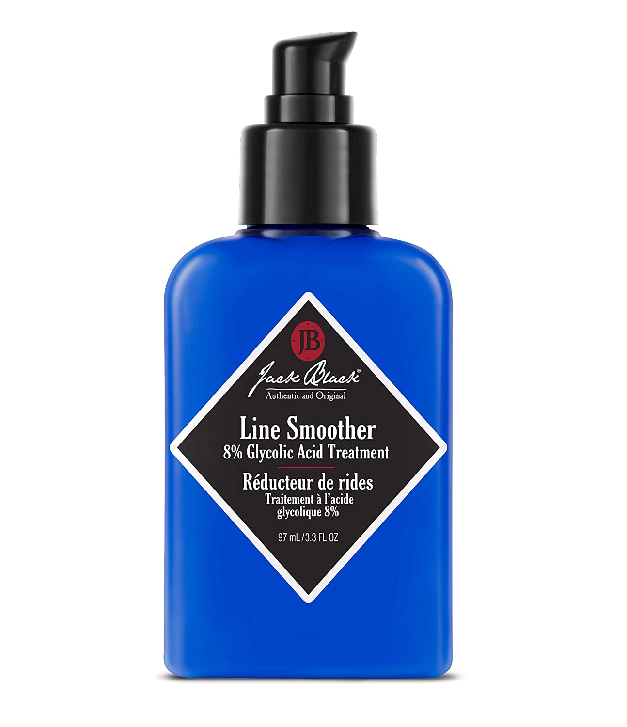 Jack Black Line Smoother 8% Glycolic Acid Treatment, 3.3 Fl Oz