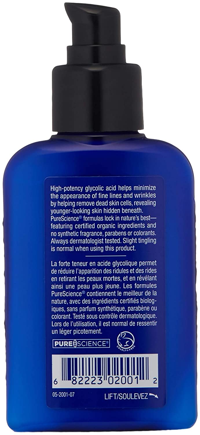 Jack Black Line Smoother 8% Glycolic Acid Treatment, 3.3 Fl Oz