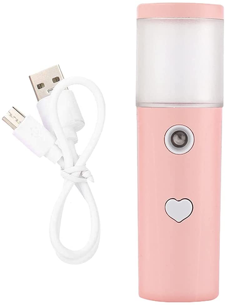 Face Mist Steamer Handy Mini Mister 27ml Facial Handy Sprayer Hydrating Mister USB Rechargeable for 