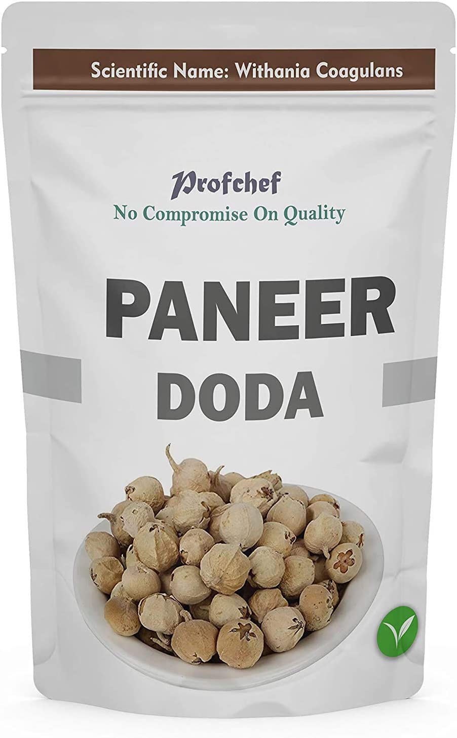 Radhe Profchef Paneer Doda Withania Coagulans Anti -Diabetic and Weight Loss, 250 g