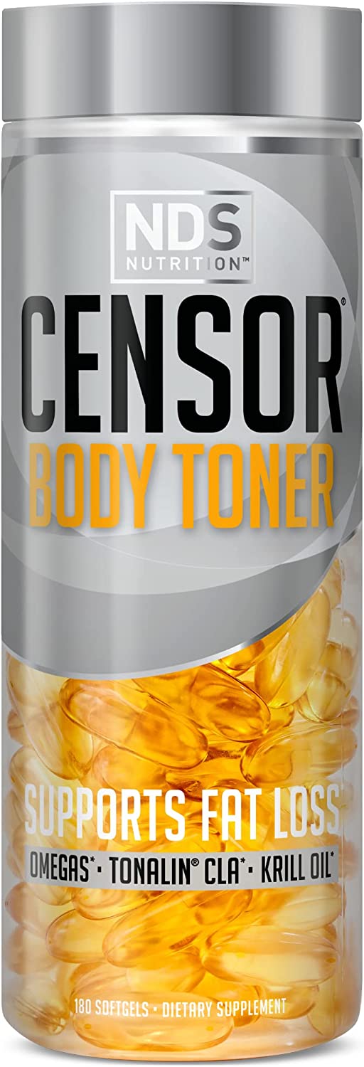 NDS Nutrition Censor Fat Loss and Body Toner with CLA, Fish Oil