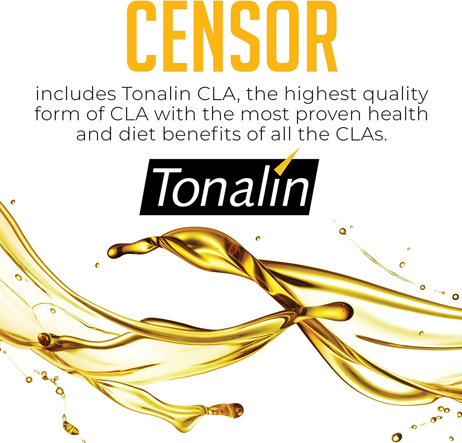 NDS Nutrition Censor Fat Loss and Body Toner with CLA, Fish Oil