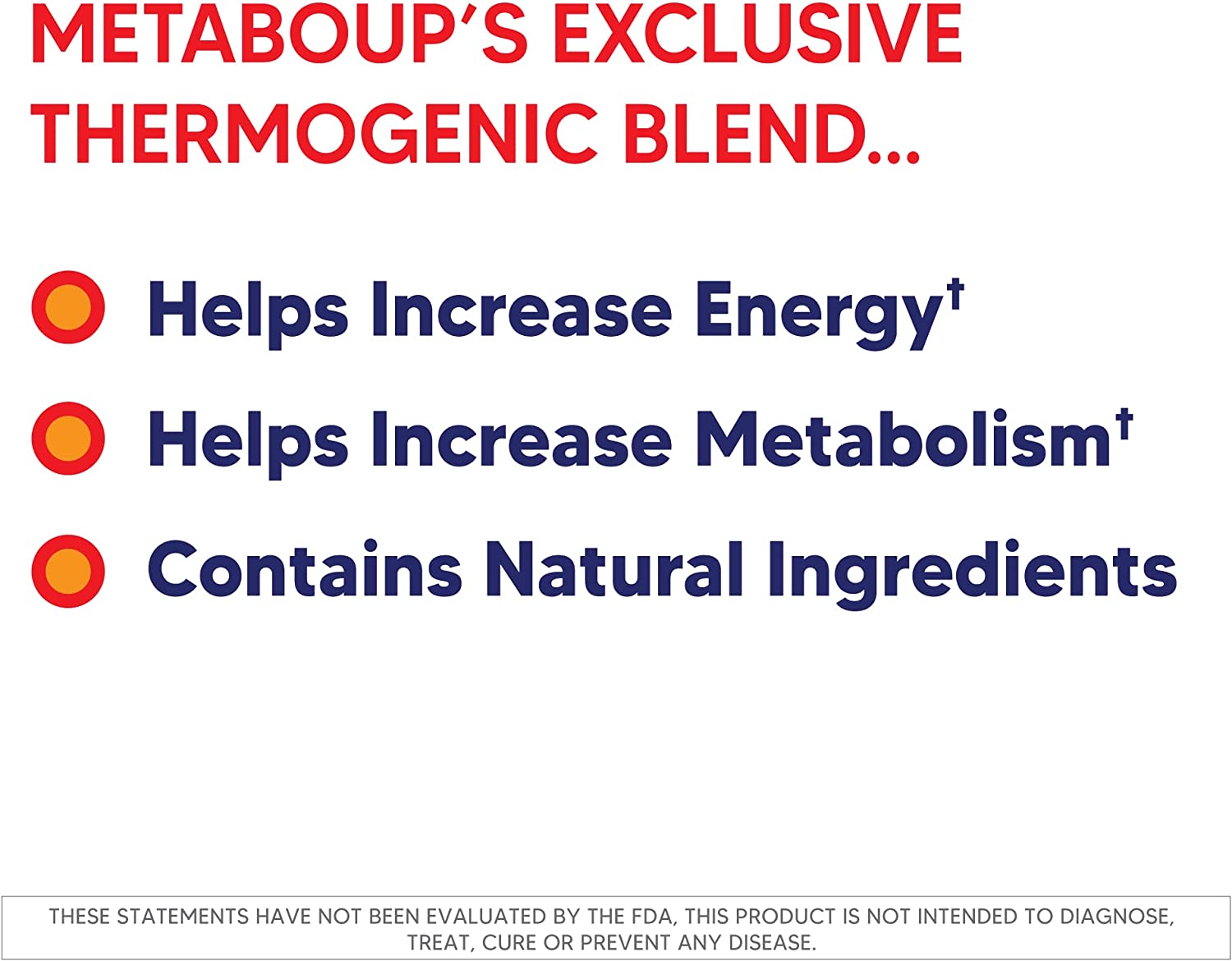 Lipozene MetaboUP Plus - 2 60 Ct Bottles - Thermogenic Weight Loss - Energy Booster Pills