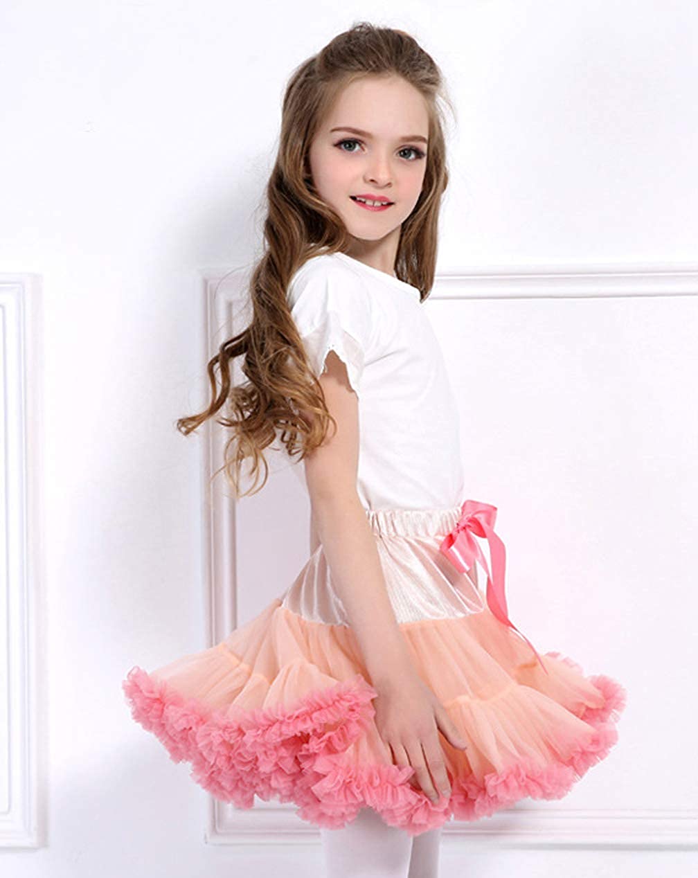 Eliffete Baby Girl Cute Ballet Tutu Dress Pettiskirt Fluffy Tulle Princess Dress