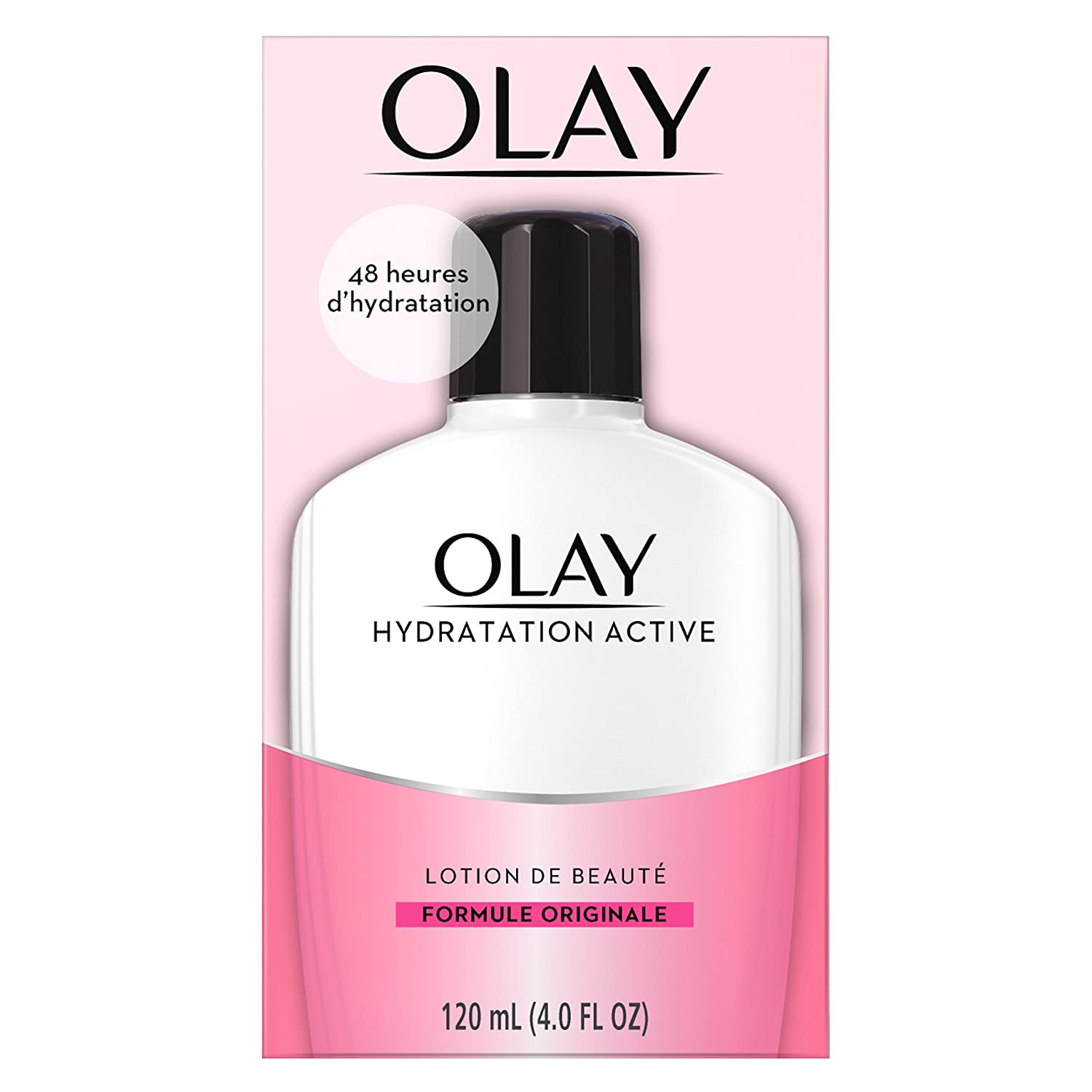 Olay Active Hydrating Beauty Moisturizing Lotion, Facial Moisturizer to Restore Dry Skin, 4.0 Ounce,