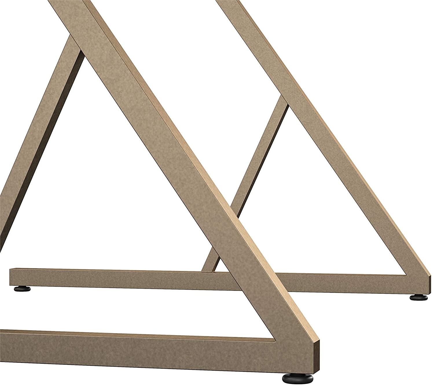 Novogratz Regal Laptop Desk, Walnut Accent Table