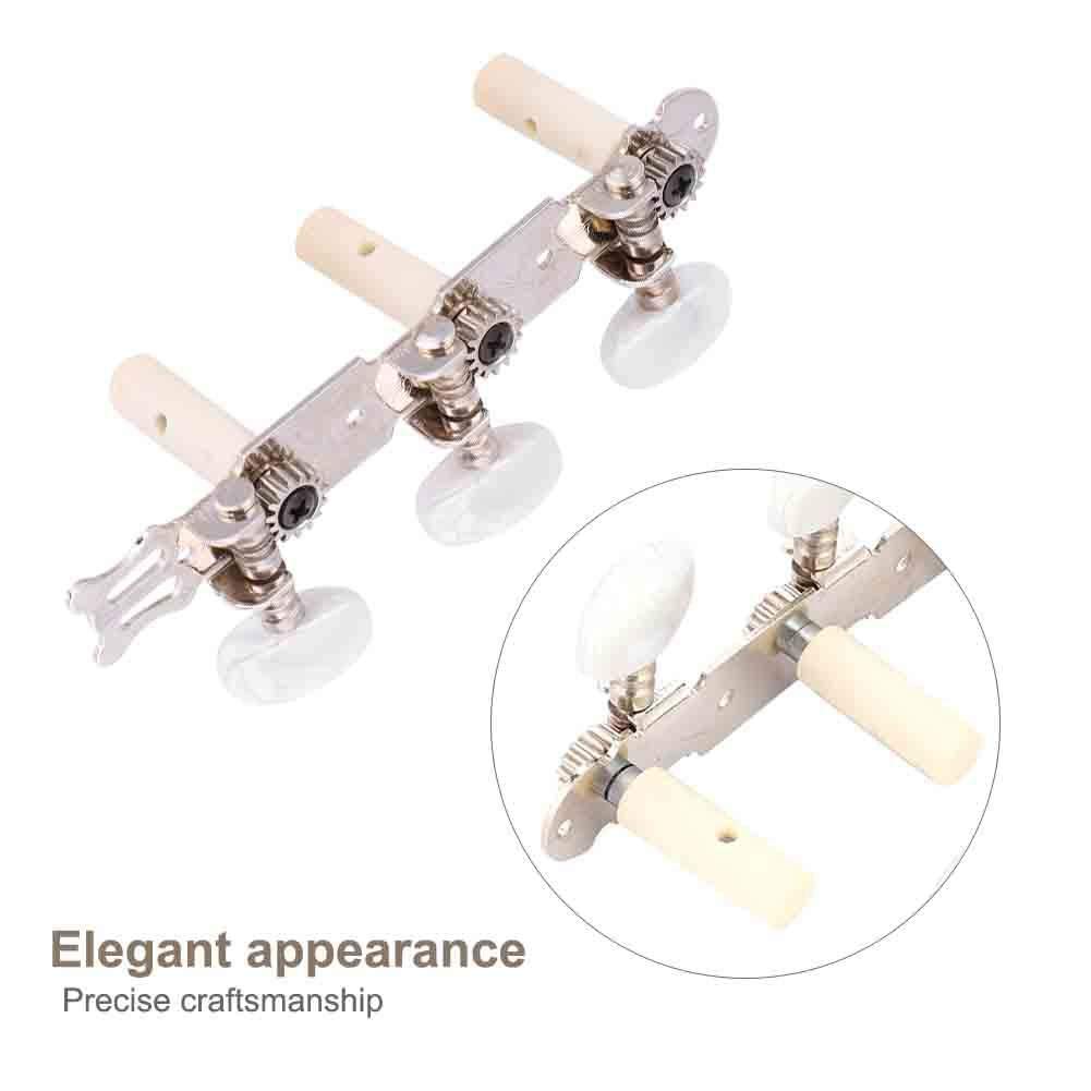 Machine Heads 3+3 Classical Guitar String Tuning Peg Replacement Guitar Turning Keys Machine Heads