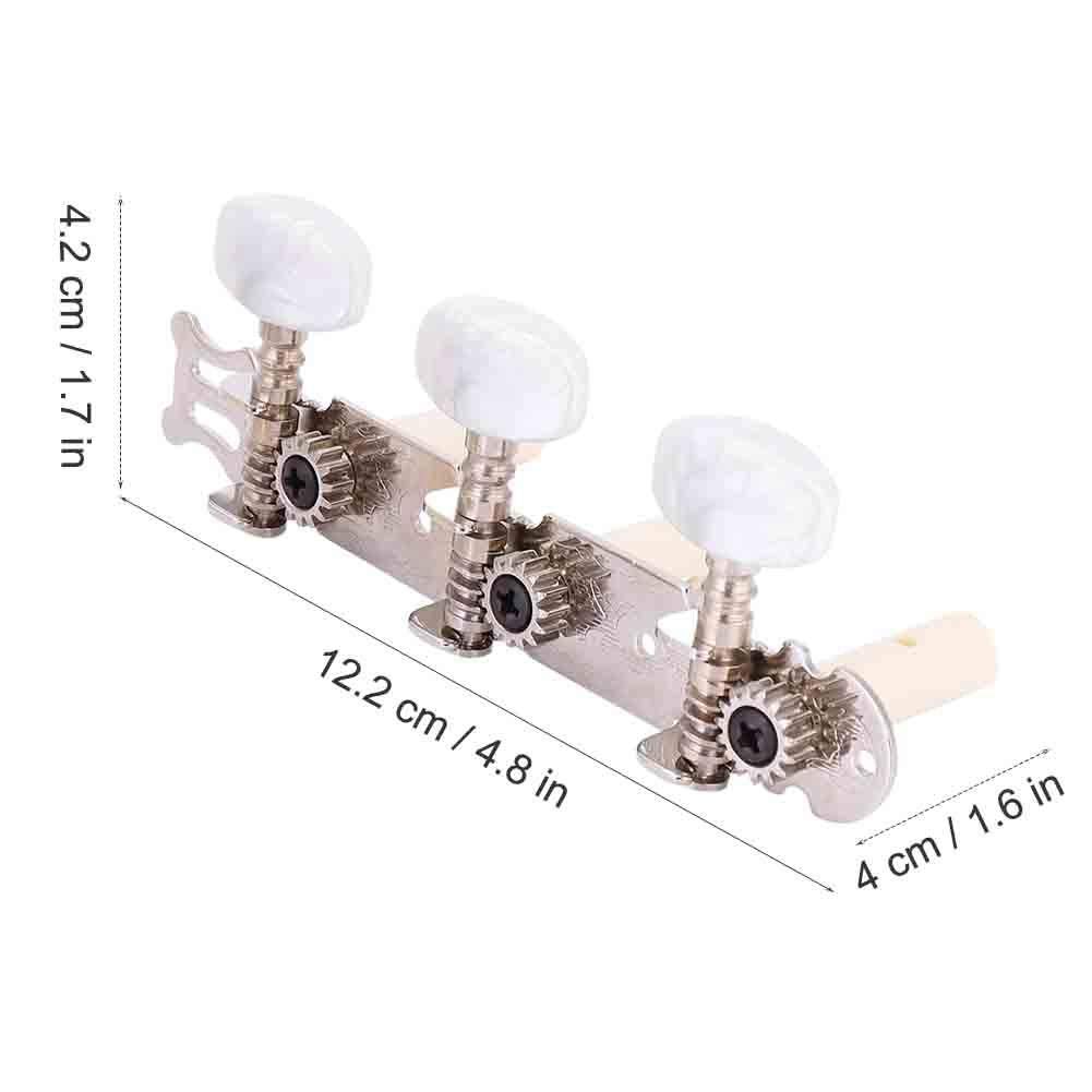 Machine Heads 3+3 Classical Guitar String Tuning Peg Replacement Guitar Turning Keys Machine Heads