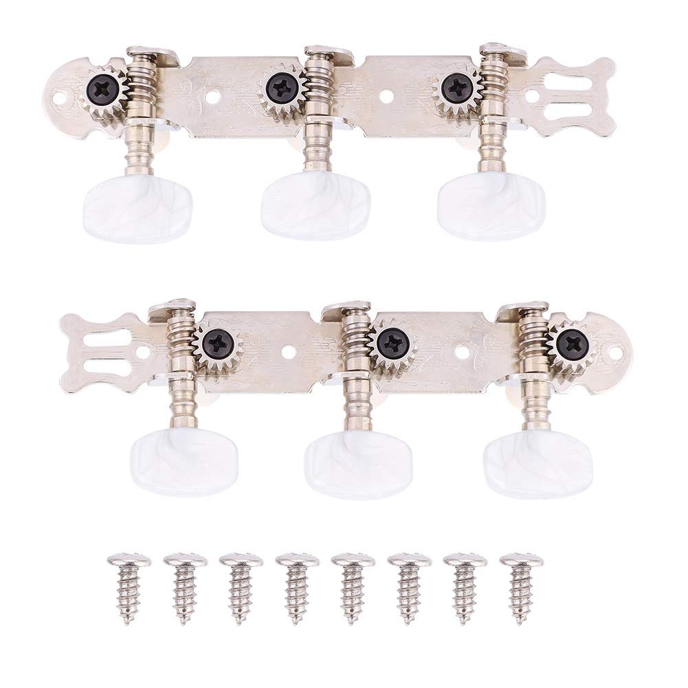Machine Heads 3+3 Classical Guitar String Tuning Peg Replacement Guitar Turning Keys Machine Heads