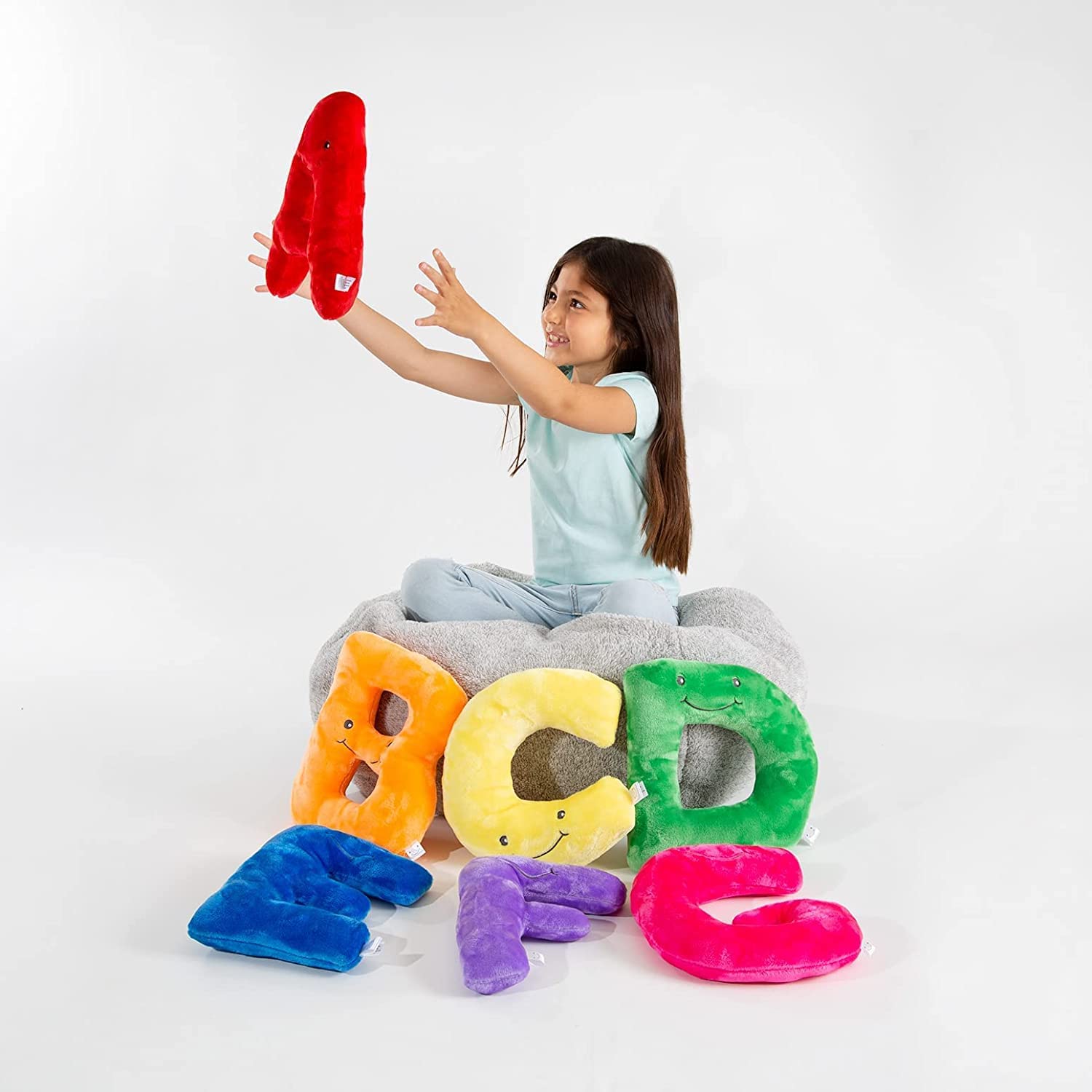 Alphapals Educational Plush Letter A - Ruby Red Large 11