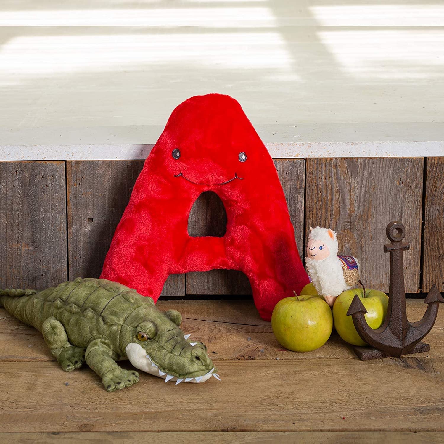 Alphapals Educational Plush Letter A - Ruby Red Large 11