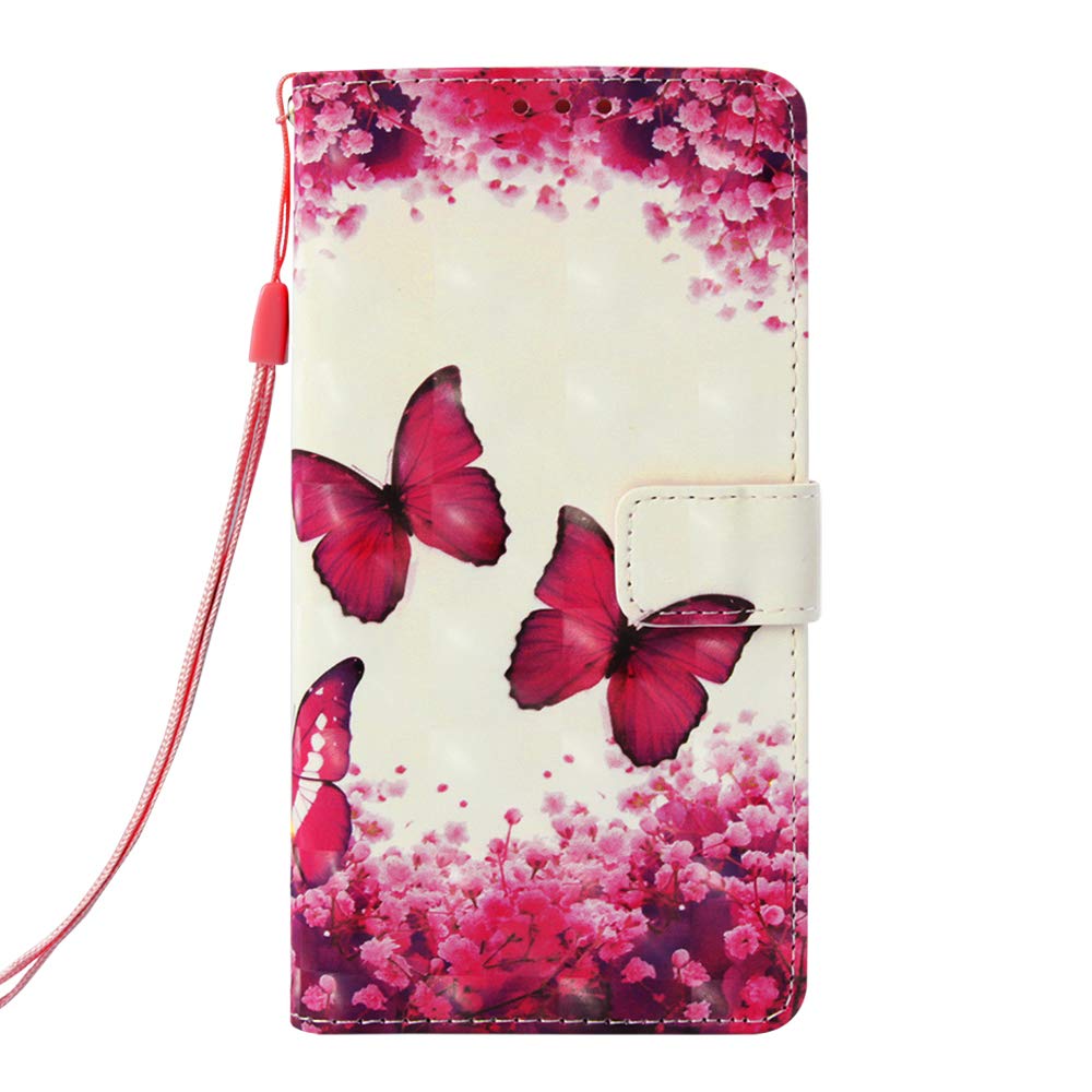 Amocase Wallet Leather Case with 2 in 1 Stylus for Samsung Galaxy S10E,Premium 3D Printed Magnetic P