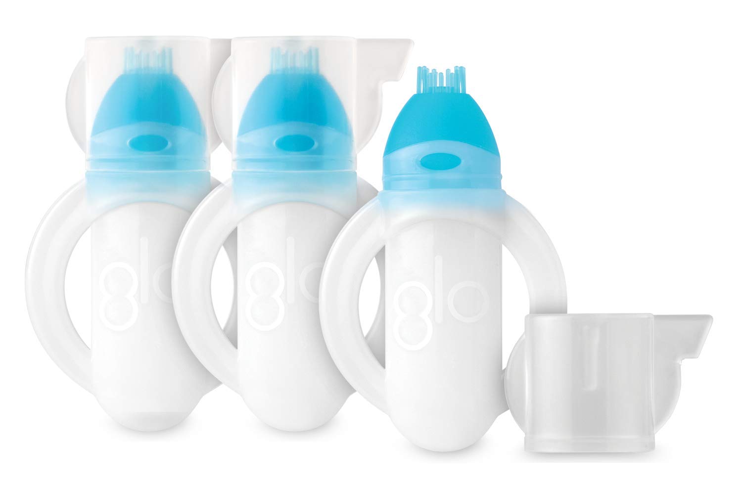 GLO Science GLO Brilliant 3 Pack Teeth Whitening Gel Treatment Kit for Fast, Pain-Free, Long Lasting