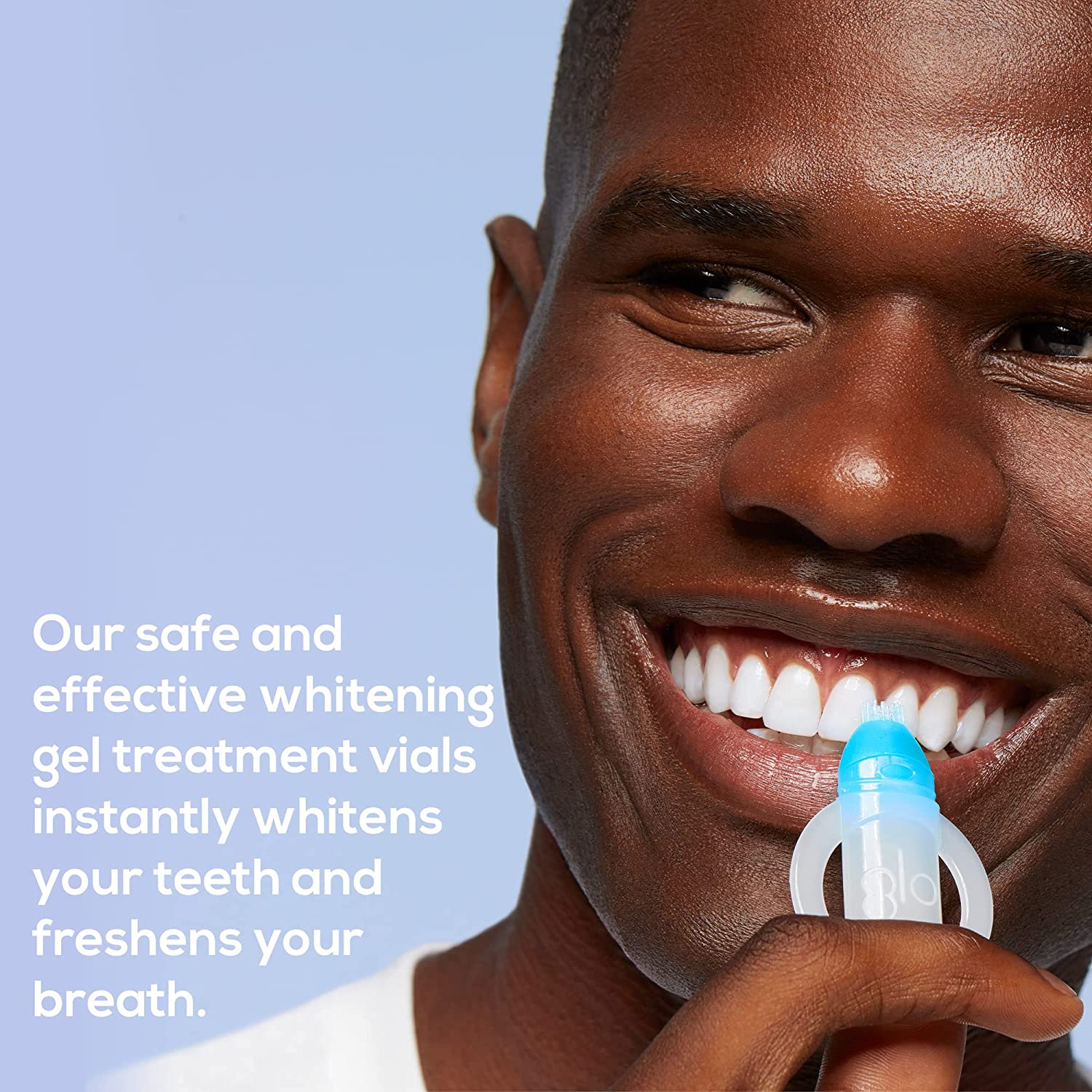 GLO Science GLO Brilliant 3 Pack Teeth Whitening Gel Treatment Kit for Fast, Pain-Free, Long Lasting