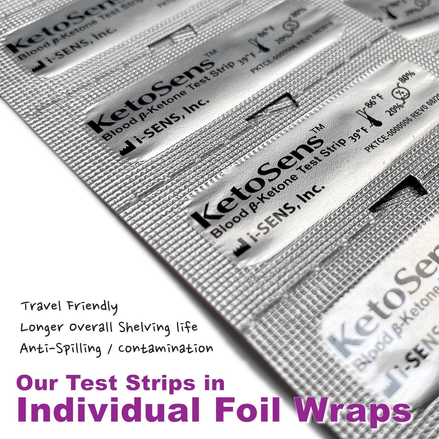 KetoSens Blood Ketone Monitoring Starter Kit: Ideal for Keto Diet with App. Includes 1 Meter, 10 Ket