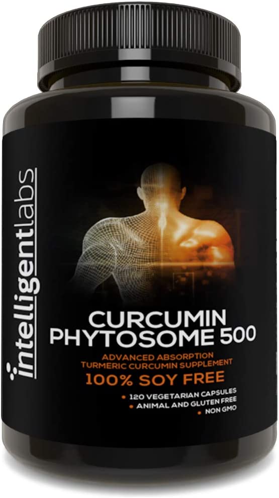 Intelligent Labs 500MG Meriva Curcumin Phytosome, 2900% Better Absorbed Than Ordinary Turmeric Curcu