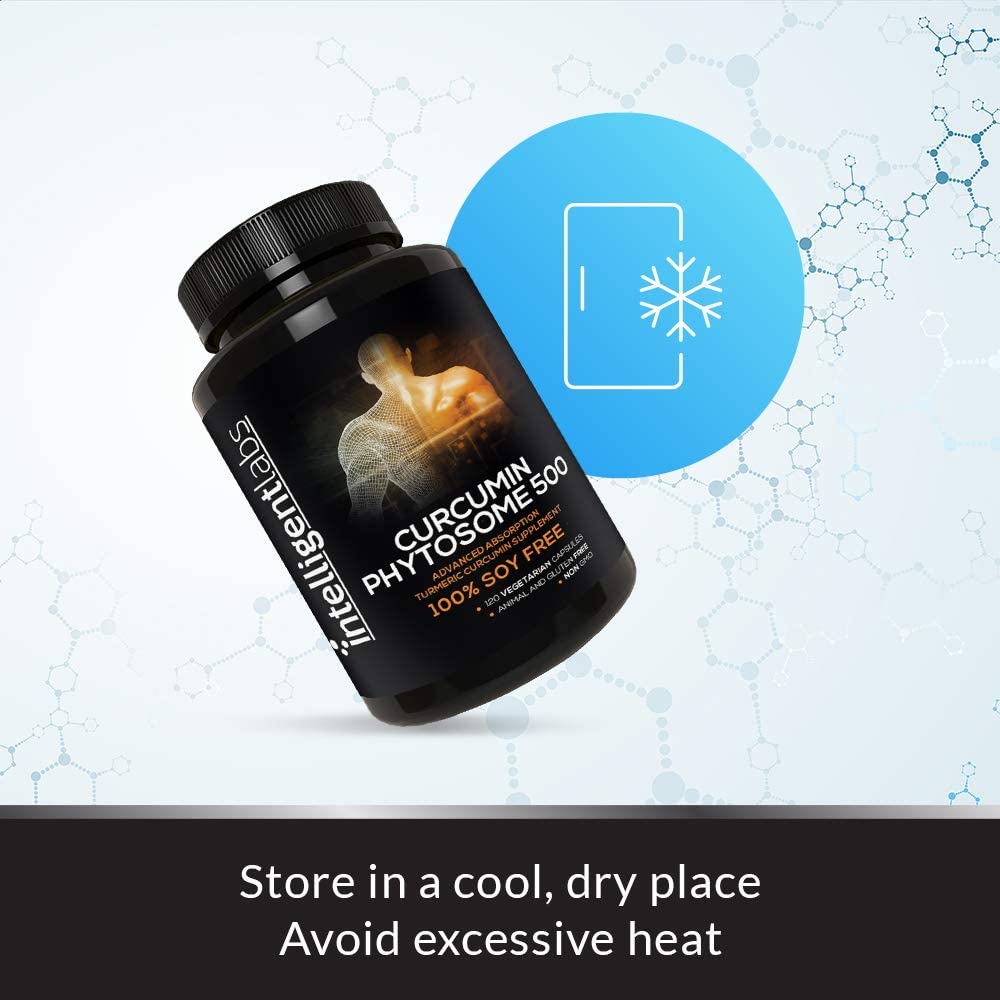 Intelligent Labs 500MG Meriva Curcumin Phytosome, 2900% Better Absorbed Than Ordinary Turmeric Curcu