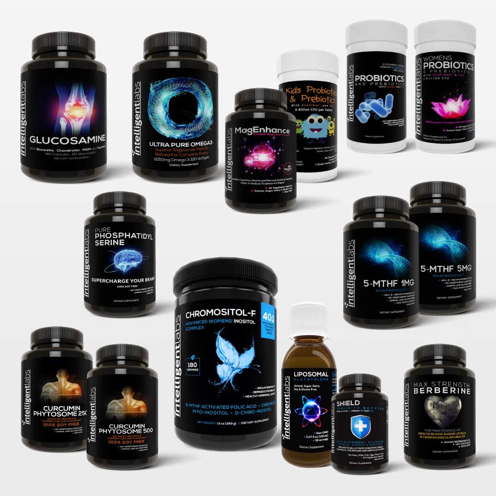 Intelligent Labs 500MG Meriva Curcumin Phytosome, 2900% Better Absorbed Than Ordinary Turmeric Curcu