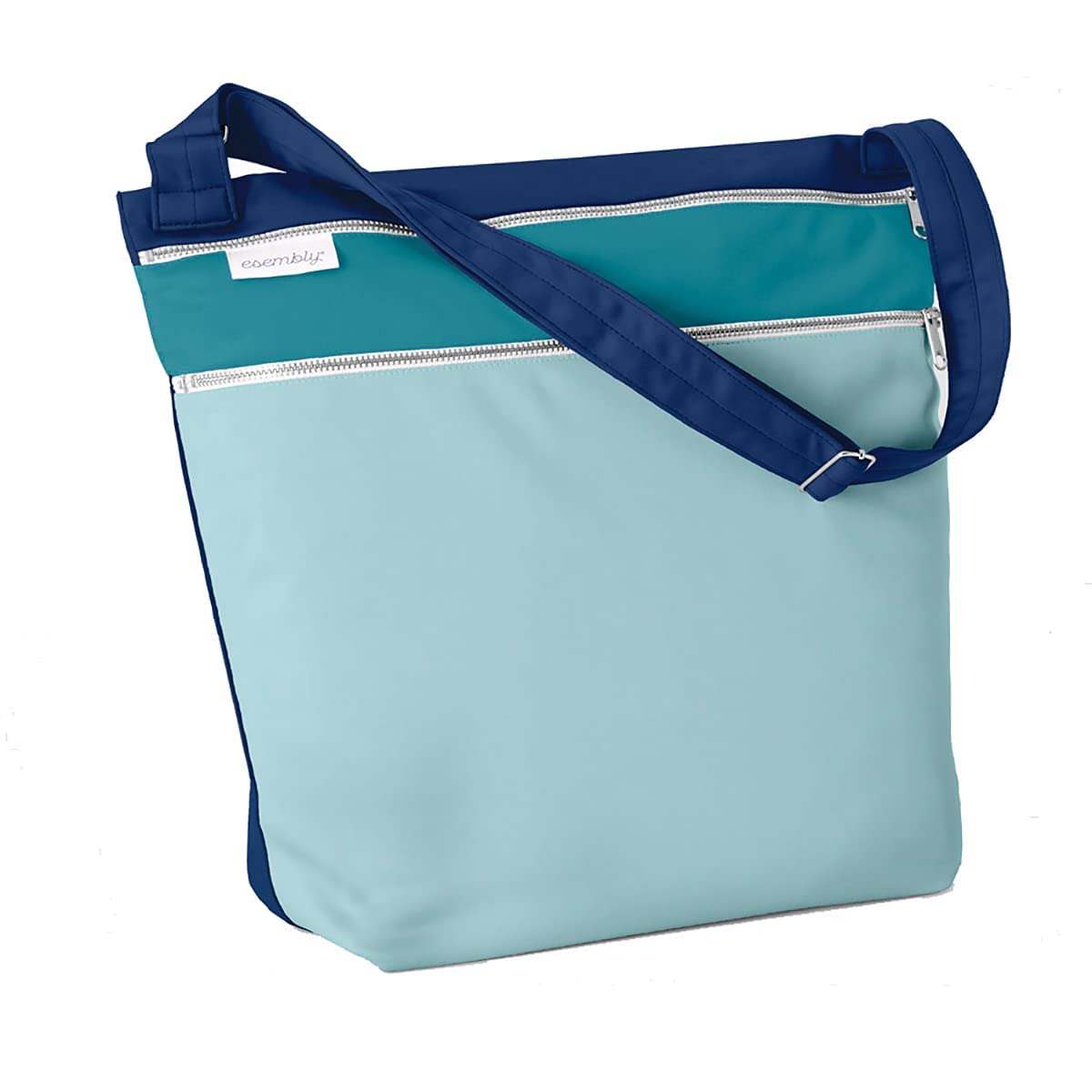 Esembly Cloth Diaper Bundle Set, 3 Organic Absorbent Inners and 1 Waterproof Diaper Cover (Sea Salt,