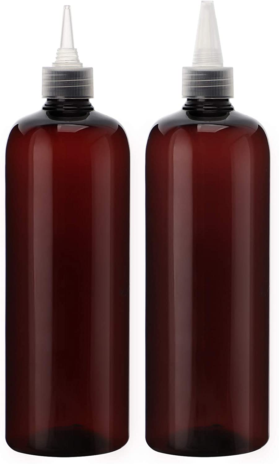 16.9oz Dye Applicator Bottles, Segbeauty 2 Packs 500ml Refillable Hair