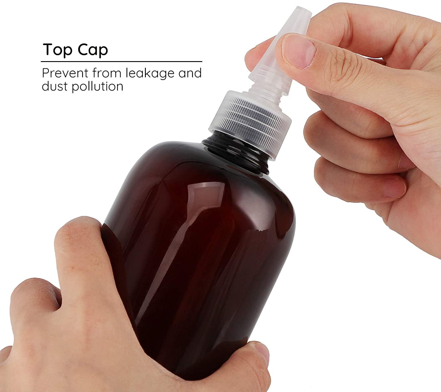 16.9oz Dye Applicator Bottles, Segbeauty 2 Packs 500ml Refillable Hair