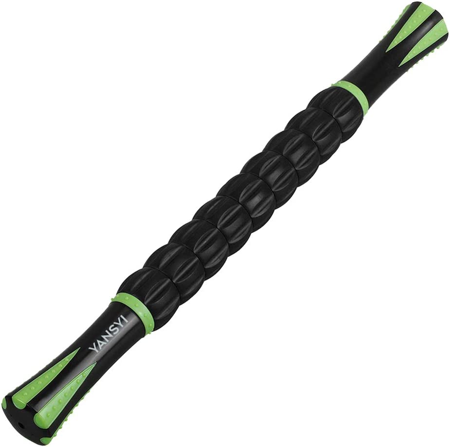 Yansyi Muscle Roller Stick for Athletes - Body Massage Roller Stick - Release Myofascial Trigger Poi