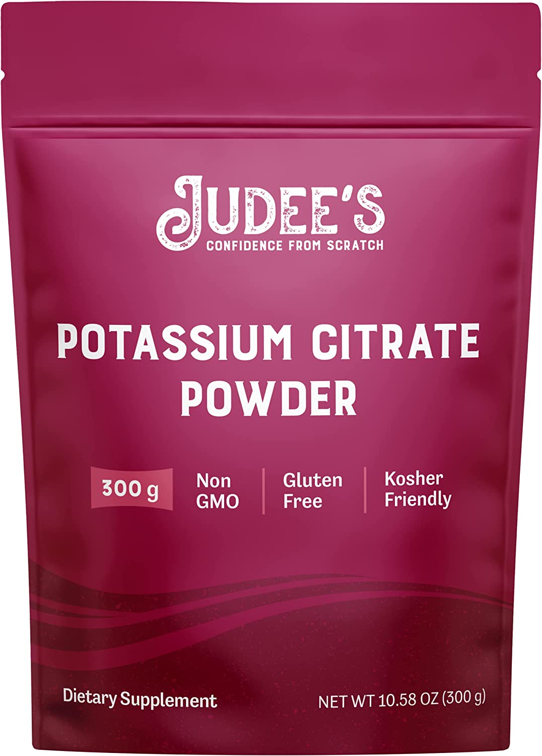 Judee’s Potassium Citrate Powder 10.58 oz (300 Grams) GlutenFree and