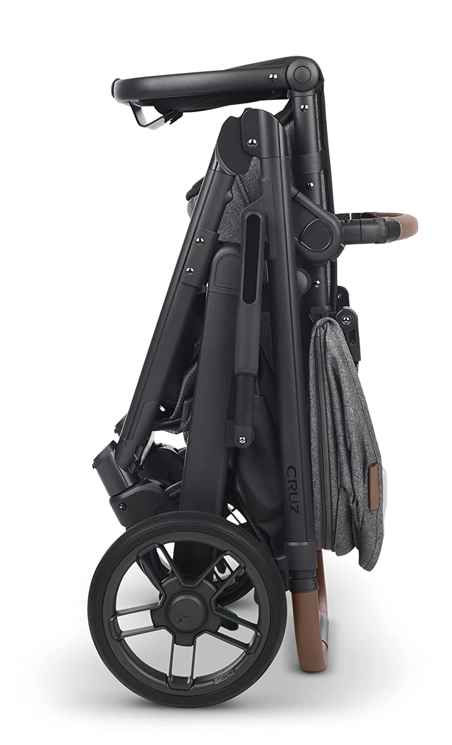 Cruz V2 Stroller - Greyson (Charcoal/Carbon/Saddle Leather)