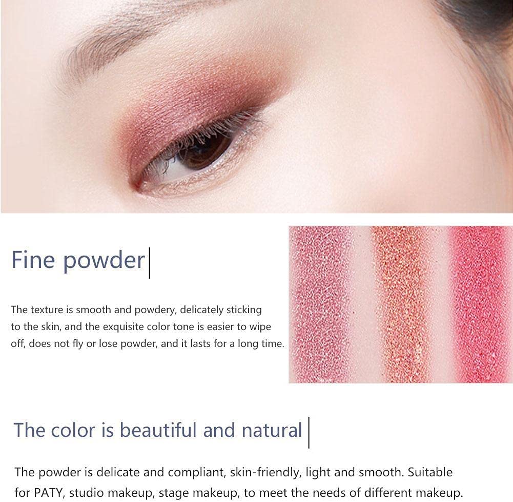 Sparkling Rollon Eye Shadow Powder, Loose Glitter Powder Safe Makeup