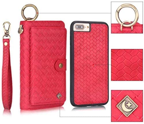 Jennyfly 2018 iPhone XR Case, Detachable Premium PU Leather Wallet Case with Credit Card Slots & Cas