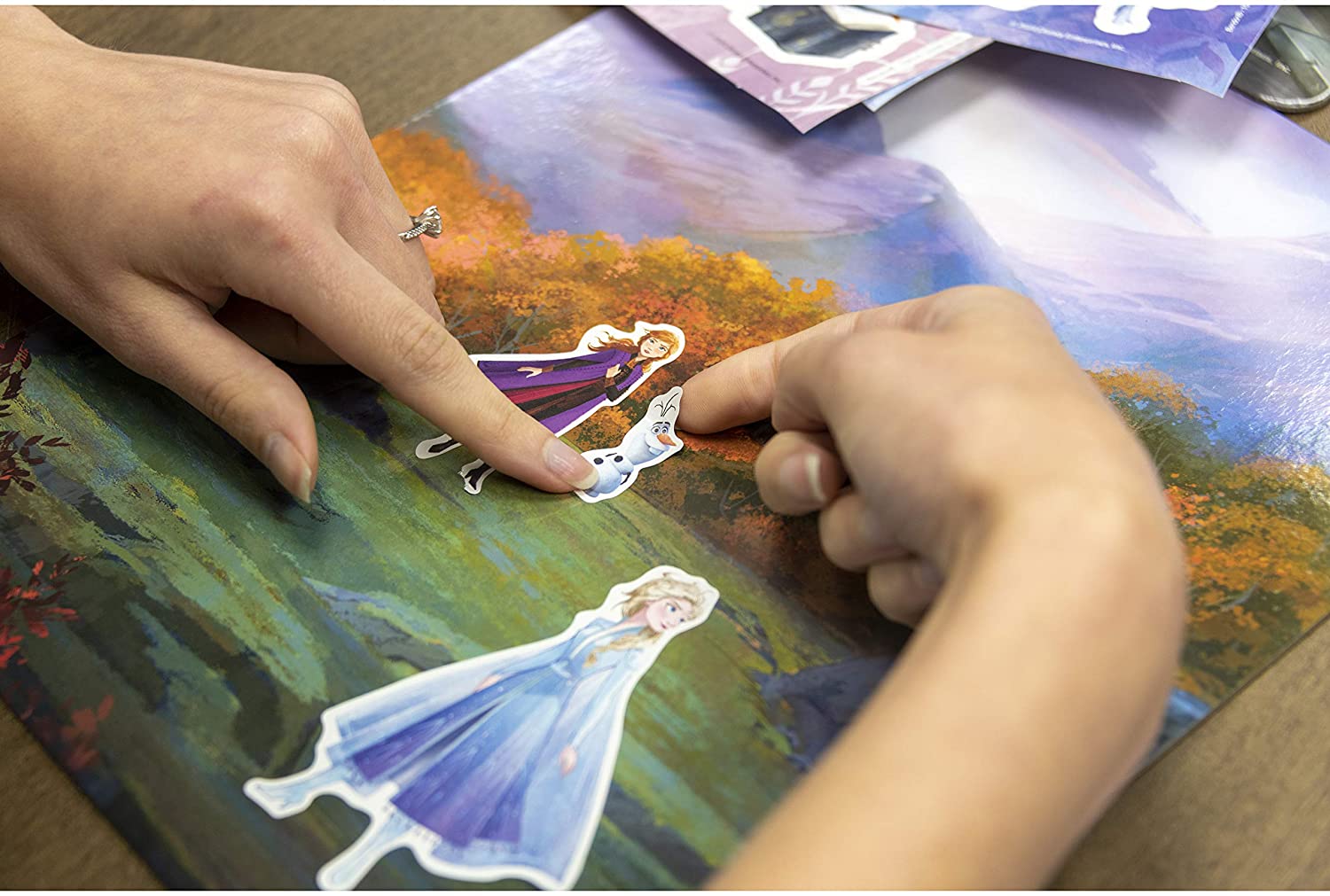 Disney Frozen 2 Sticker Pad with Play Scenes Including 1200 Stickers 46035 Bendon