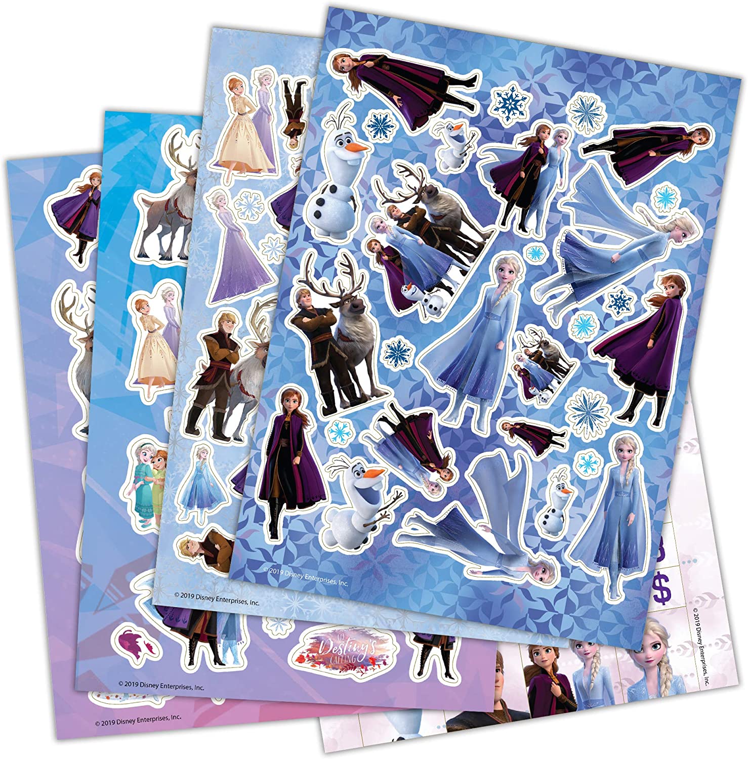 Disney Frozen 2 Sticker Pad with Play Scenes Including 1200 Stickers 46035 Bendon